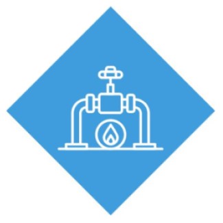 Gas Leak Detection and Repair icon white