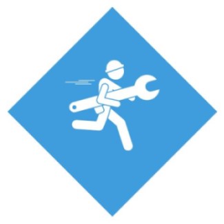 Gas Line Maintenance and Repair icon white