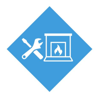 fireplaces icons service