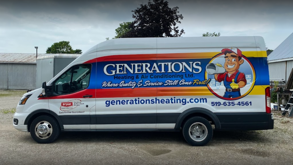 Generation Heating and Air Conditioning van